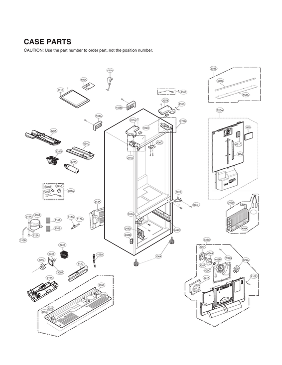 Case parts
