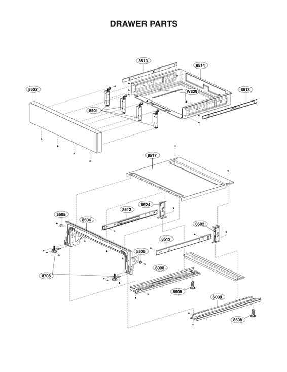Drawer parts