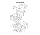 LG MHEC1737D/00 oven cavity parts diagram