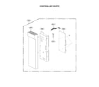 LG MHEC1737F/00 controller parts diagram