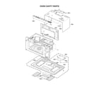 LG MHEC1737F/00 oven cavity parts diagram