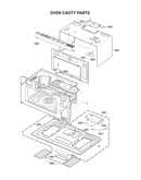 Oven cavity parts