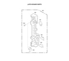 LG MHEC1737F/00 latch board parts diagram