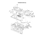 LG MHEC1737F/00 interior parts (ii) diagram