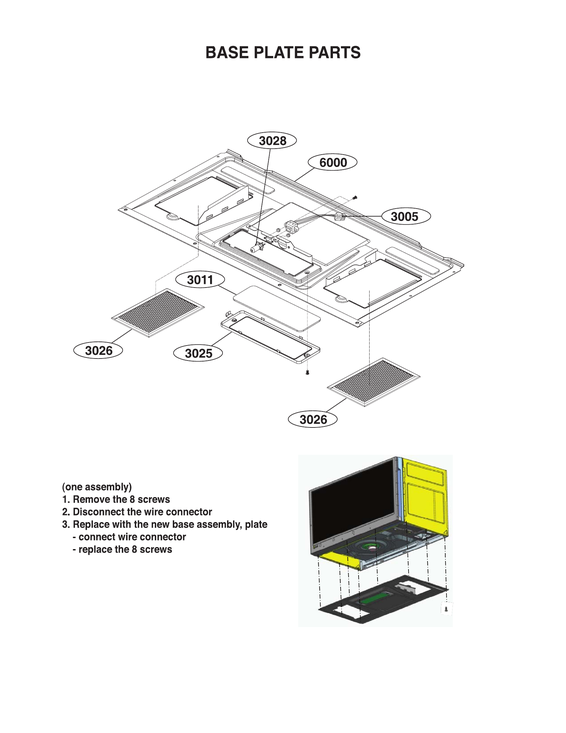 Base plate parts