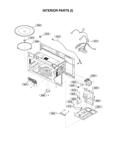 Interior parts (i)