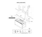 LG MVEL2033F/00 installation parts diagram