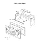 Oven cavity parts