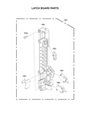 Latch board parts