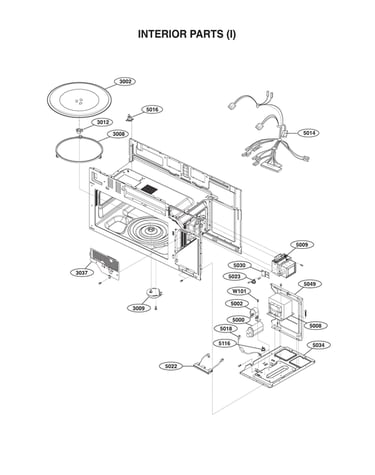 Interior parts (i)