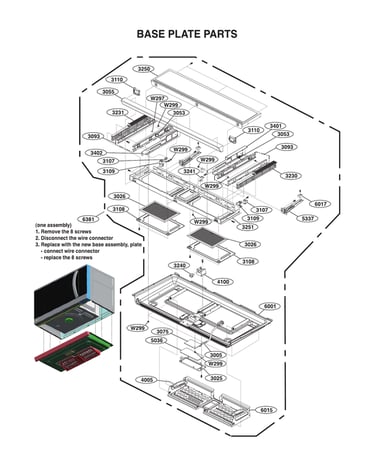 Base plate parts