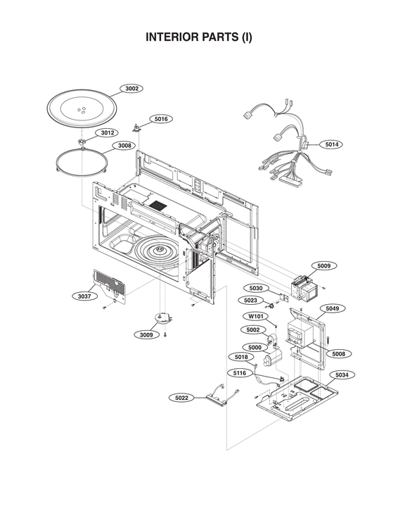 Interior parts (i)