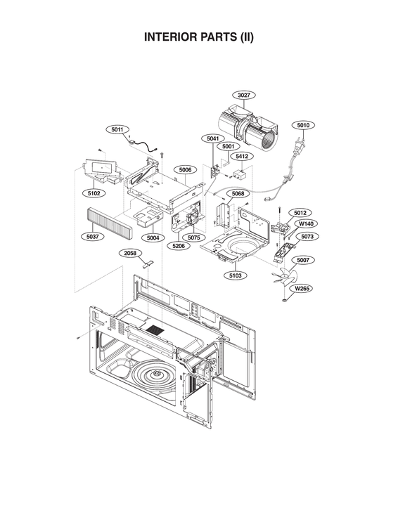 Interior parts (ii)
