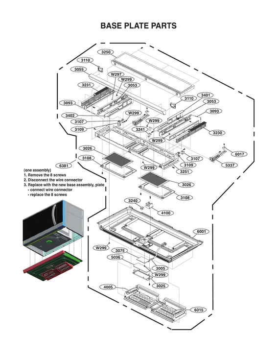 Base plate parts