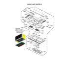 LG MVEL2137D/00 base plate parts diagram
