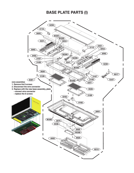 Base plate parts