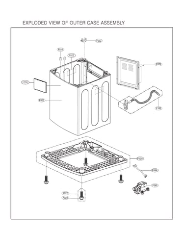 Outer case assy