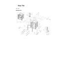 Samsung DW80B6061US/AA-00 tub assy diagram