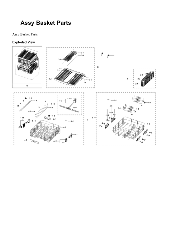 BASKET PARTS ASSY