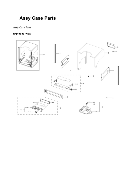 Case parts assy