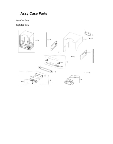 Case parts assy