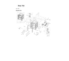 Samsung DW80B7070UG/AA-00 tub assy diagram