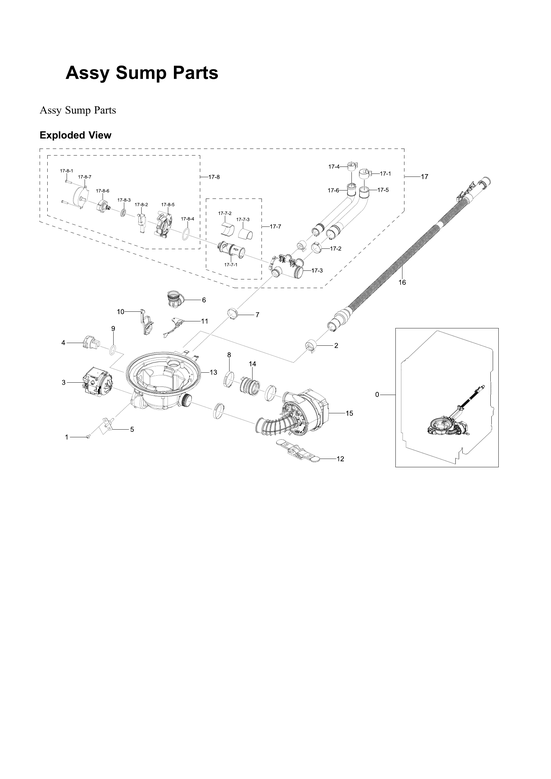 SUMP PARTS ASSY