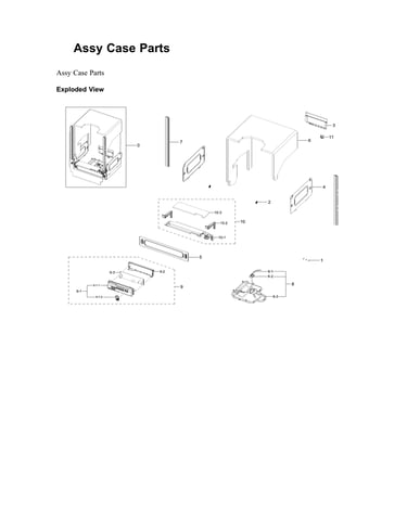Case parts assy