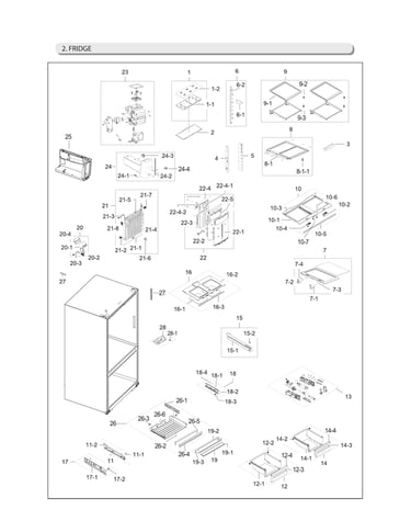 Refrigerator parts