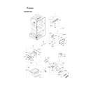 Samsung RF23HTEDBSR/AA-12 freezer parts diagram