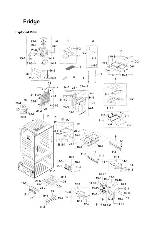 Refrigerator parts
