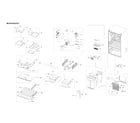 Samsung RF23R6201DT/AA-00 refrigerator parts diagram