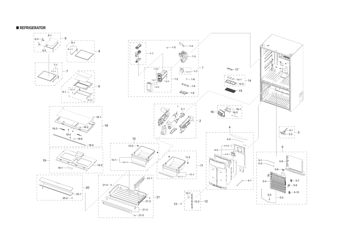 Refrigerator parts