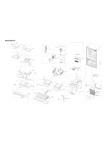 Refrigerator parts