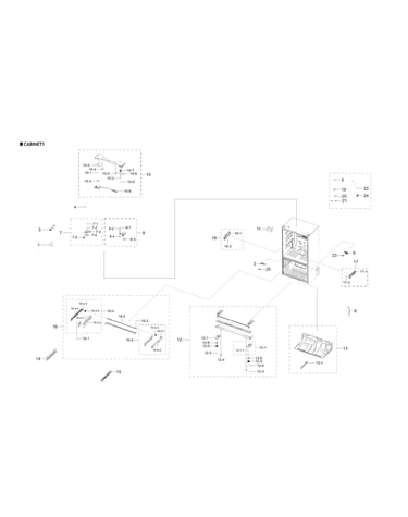Cabinet 1 parts