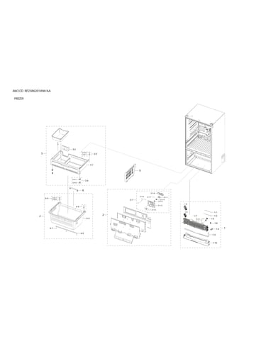 Freezer parts