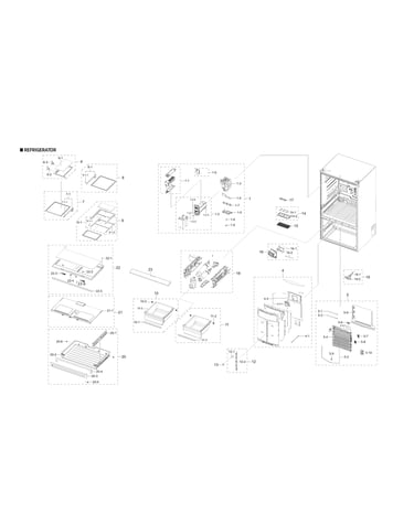 Refrigerator parts
