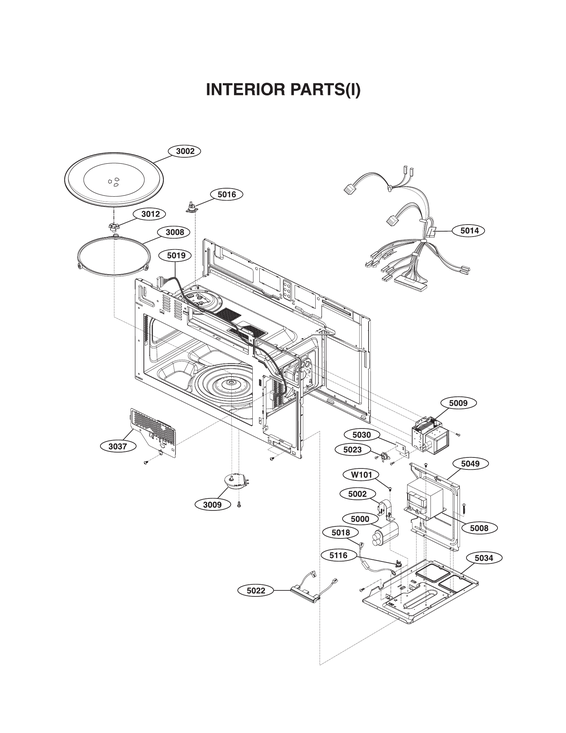 Interior parts (i)