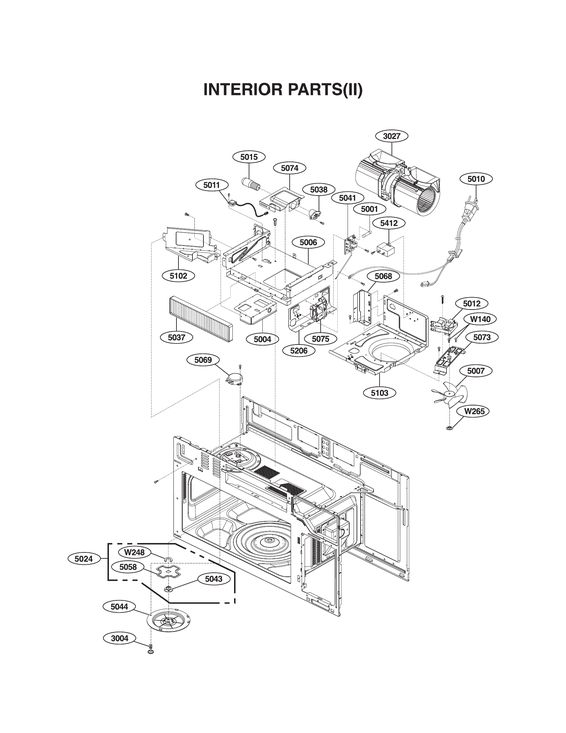 Interior parts (ii)