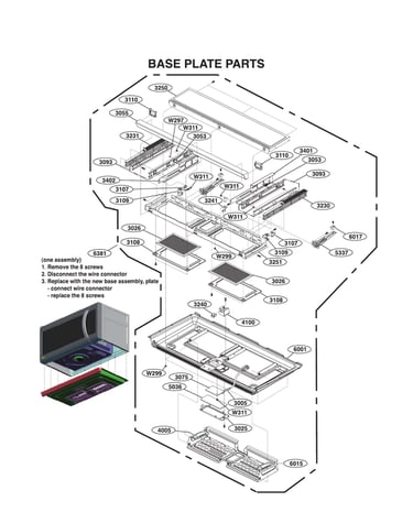 Base plate parts