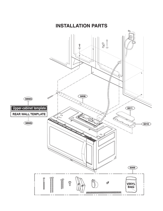 Installation parts