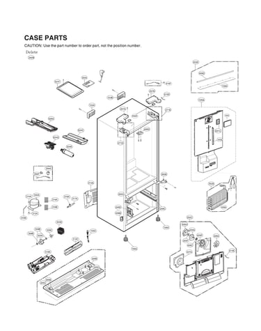 Case parts