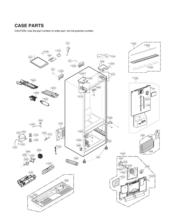 Case parts