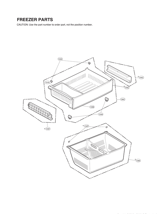 Freezer parts