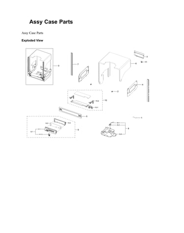 Case parts assy