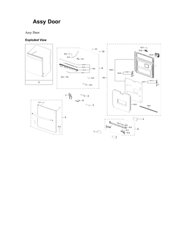 Door assy