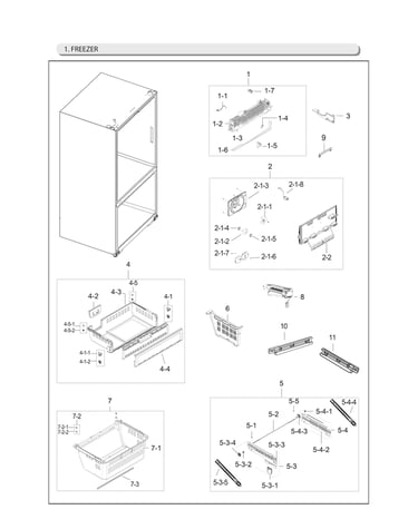 Freezer parts