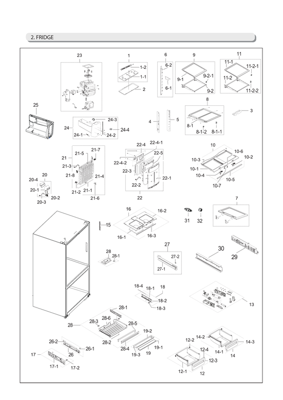 Refrigerator parts