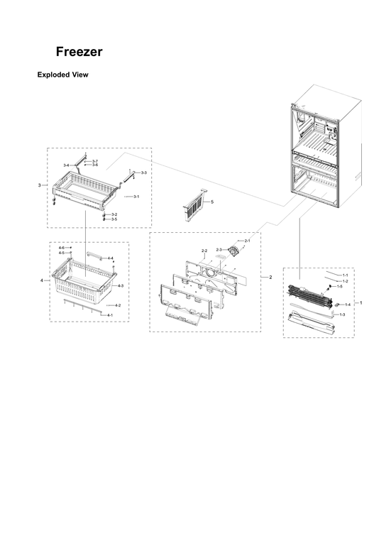 Freezer parts