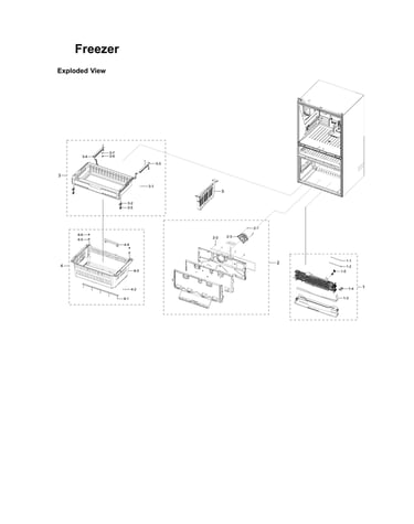 Freezer parts